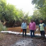 बंधारा बांधणे